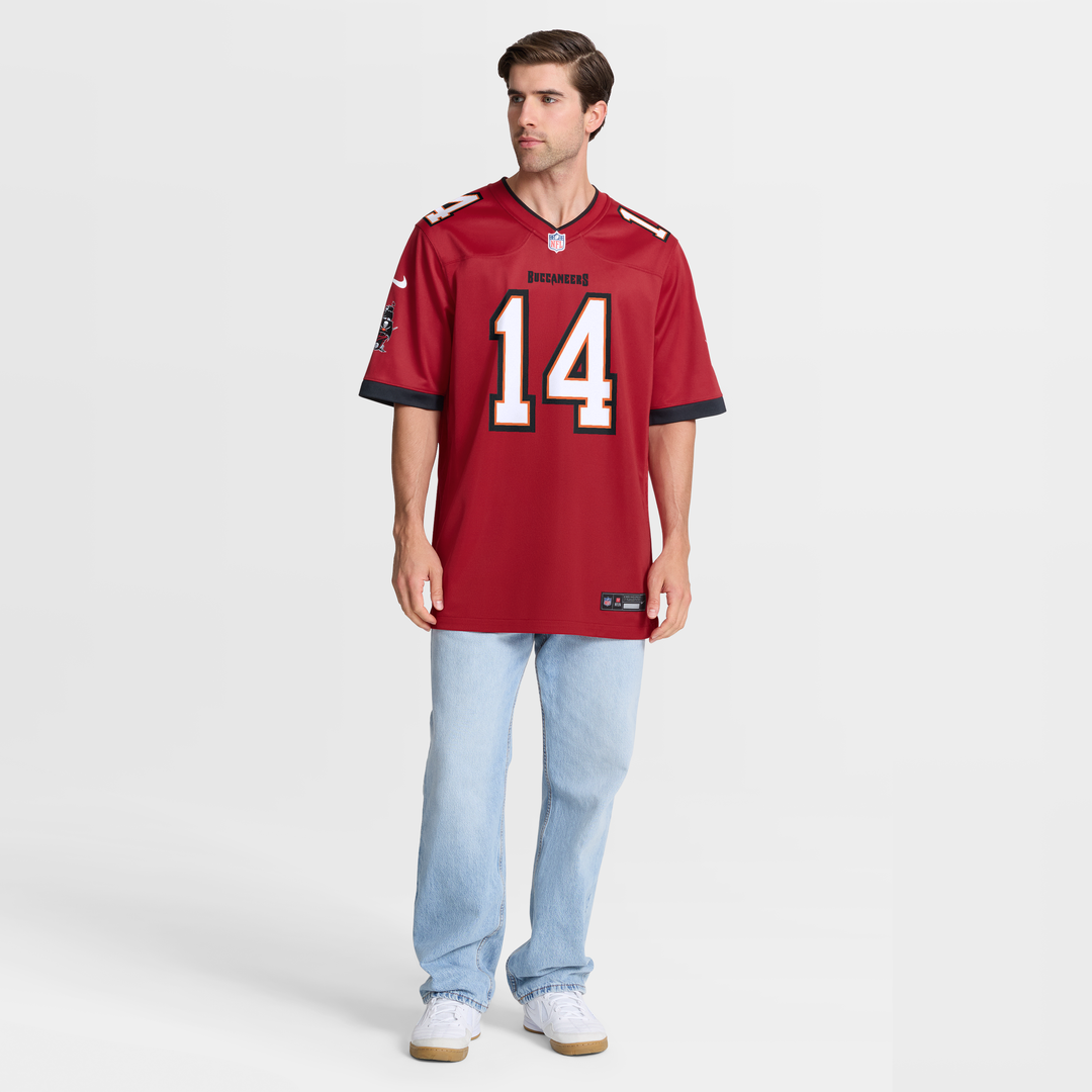 Tampa Bay Buccaneers Chris Godwin Nike Red Game Jersey product image 7, provided for visual reference and product detail