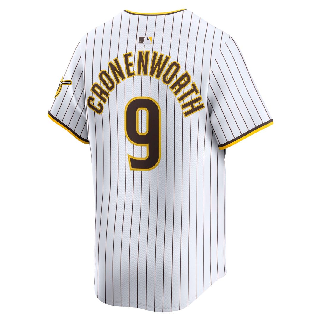 San Diego Padres Jake Cronenworth Nike White Home Limited Player Jersey product image 3, provided for visual reference and