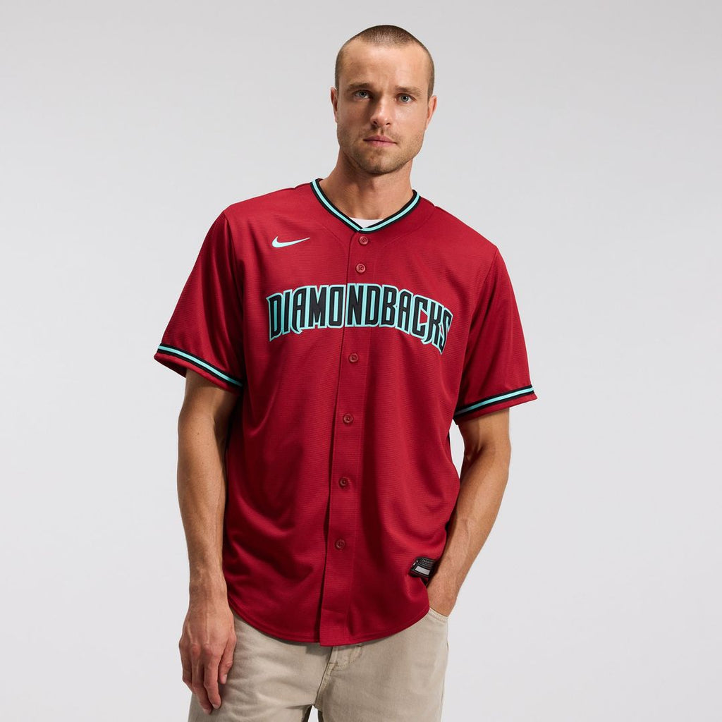 Arizona Diamondbacks Corbin Carroll Nike Crimson Alternate 2 Replica Jersey product image 15, provided for visual reference