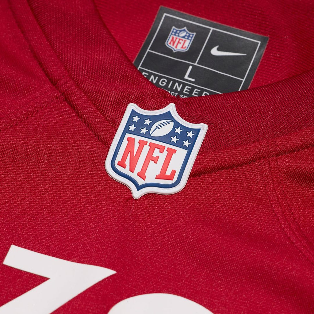 Arizona Cardinals Xavier Weaver Nike Cardinal Team Game Jersey product image 4, provided for visual reference and product