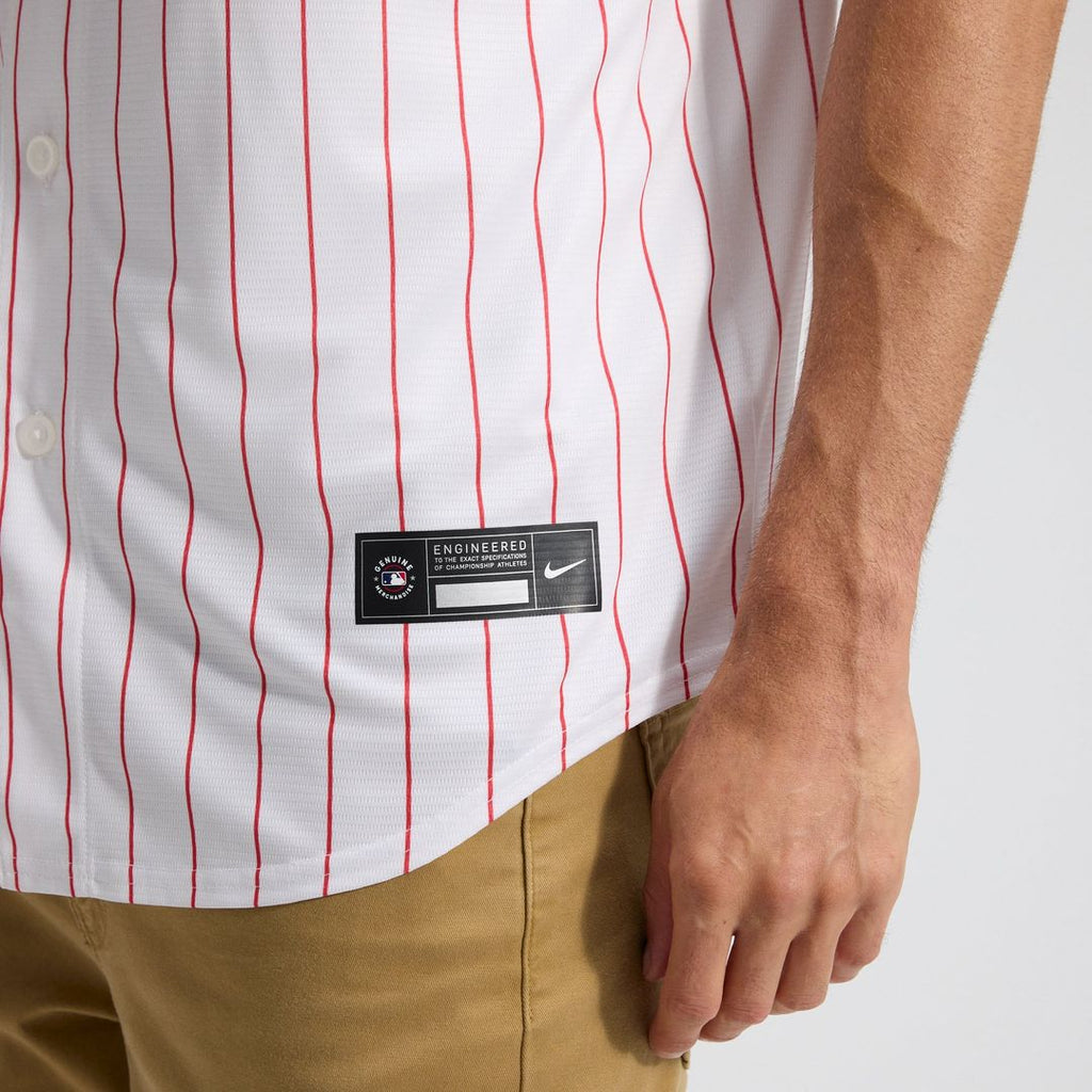 Philadelphia Phillies Nike White Home Replica Team Jersey product image 7, provided for visual reference and product detail