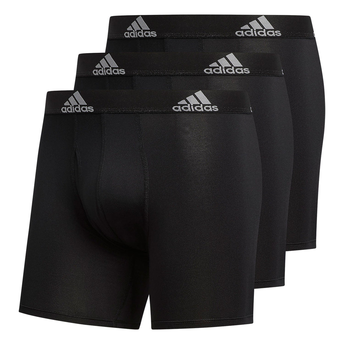ADIDAS Men Performance Boxer Briefs (3 Pack) - 5152376 product image 1, provided for visual reference and product detail