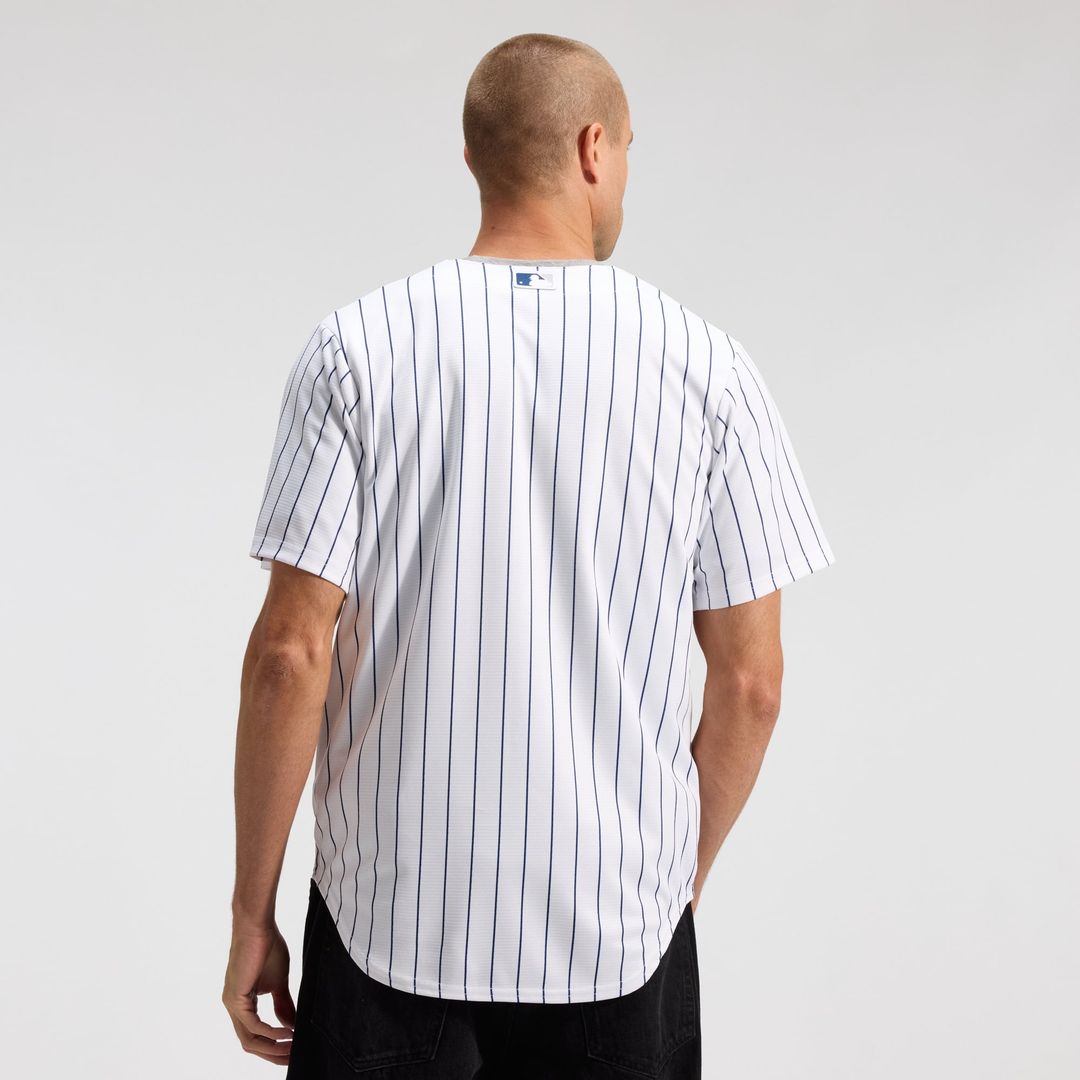 New York Yankees Nike White Home Replica Team Jersey product image 2, provided for visual reference and product detail review