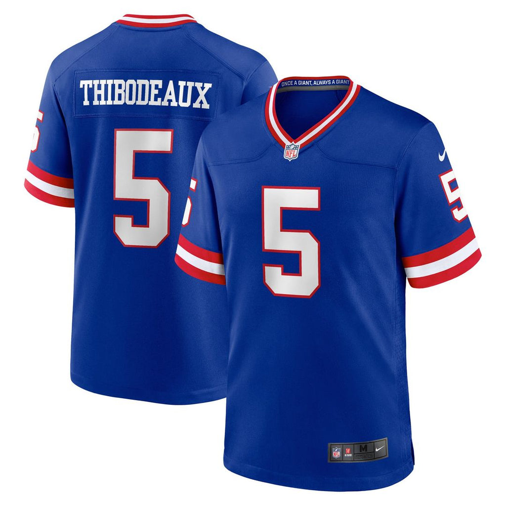 New York Giants Kayvon Thibodeaux Nike Royal Classic Player Game Jersey product image 1, provided for visual reference and