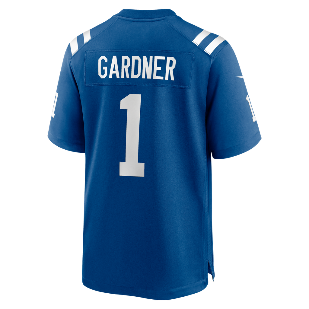 Indianapolis Colts Ahmad Sauce Gardner Nike White Game Jersey product image 9, provided for visual reference and product