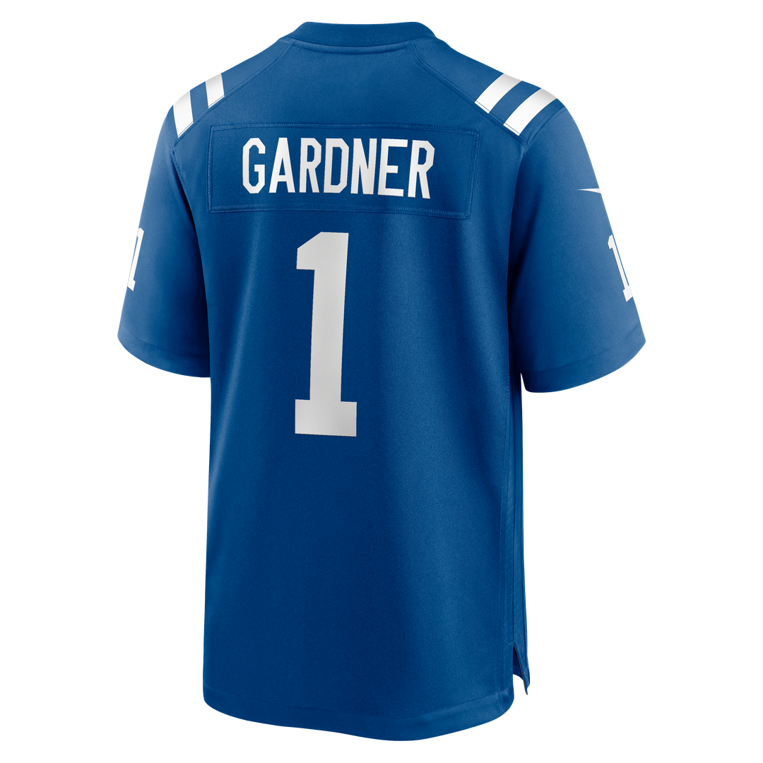 Indianapolis Colts Ahmad Sauce Gardner Nike White Game Jersey product image 9, provided for visual reference and product