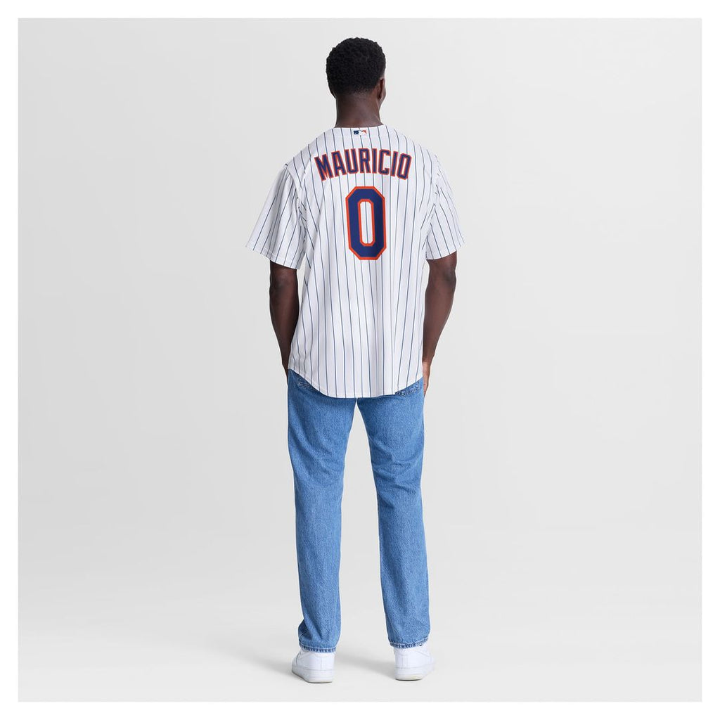 New York Mets Ronny Mauricio Nike White Home Replica Jersey product image 5, provided for visual reference and product