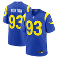 Los Angeles Rams Bill Norton Nike Royal Team Game Jersey product image 1, provided for visual reference and product detail