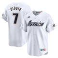 Houston Astros Craig Biggio Nike White Throwback Cooperstown Collection Limited Jersey product image 1, provided for visual