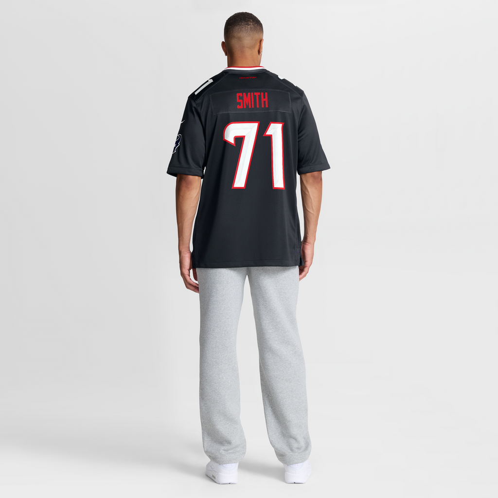 Houston Texans Braden Smith Nike Navy Team Game Jersey product image 5, provided for visual reference and product detail