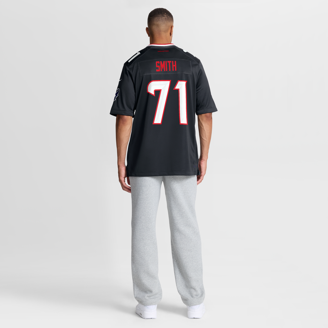 Houston Texans Braden Smith Nike Navy Team Game Jersey product image 5, provided for visual reference and product detail