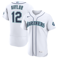 Seattle Mariners Josh Naylor Nike White Home 50th Season Authentic Jersey product image 1, provided for visual reference and