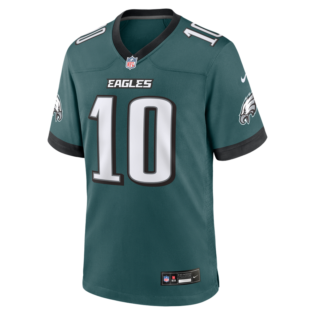 Philadelphia Eagles Braden Mann Nike Midnight Green Team Game Jersey product image 2, provided for visual reference and