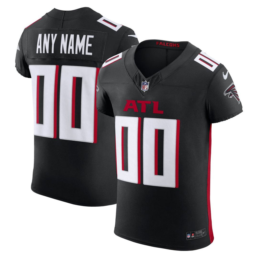 Atlanta Falcons Nike Black Vapor F.U.S.E. Elite Custom Jersey product image 1, provided for visual reference and product