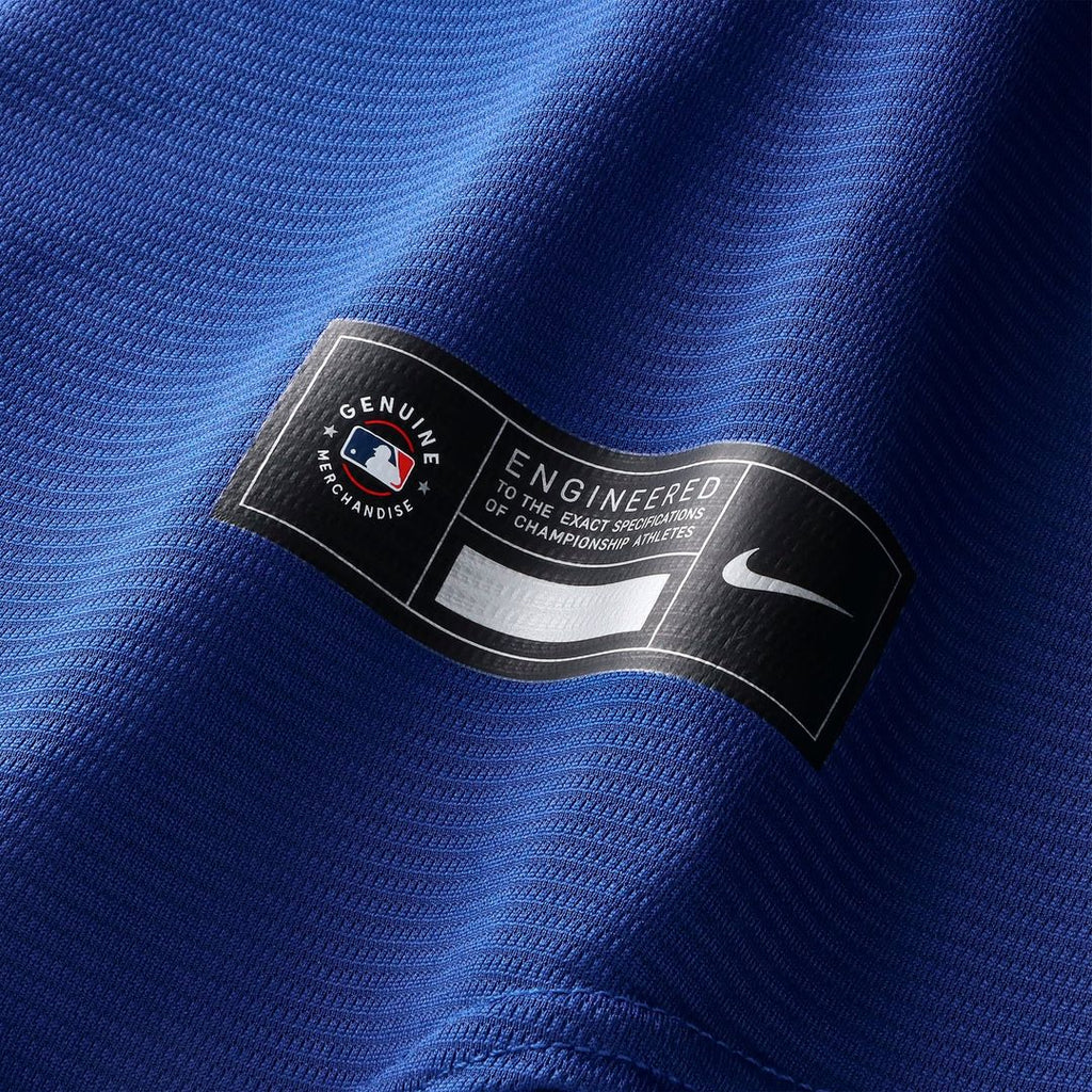 France National Team x MLB Nike Blue Stadium Replica Jersey product image 7, provided for visual reference and product