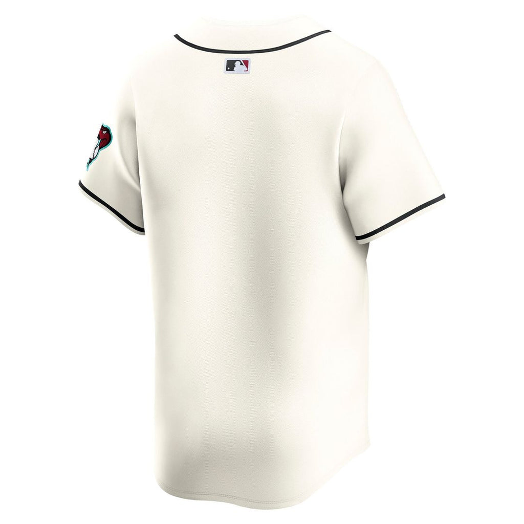 Arizona Diamondbacks Nike Cream Home Limited Jersey product image 3, provided for visual reference and product detail review