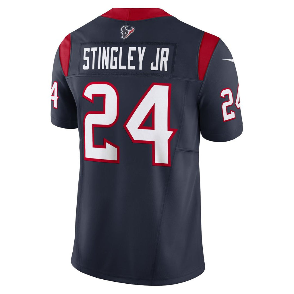 Houston Texans Derek Stingley Jr. Nike Navy Vapor F.U.S.E. Limited Jersey product image 3, provided for visual reference and
