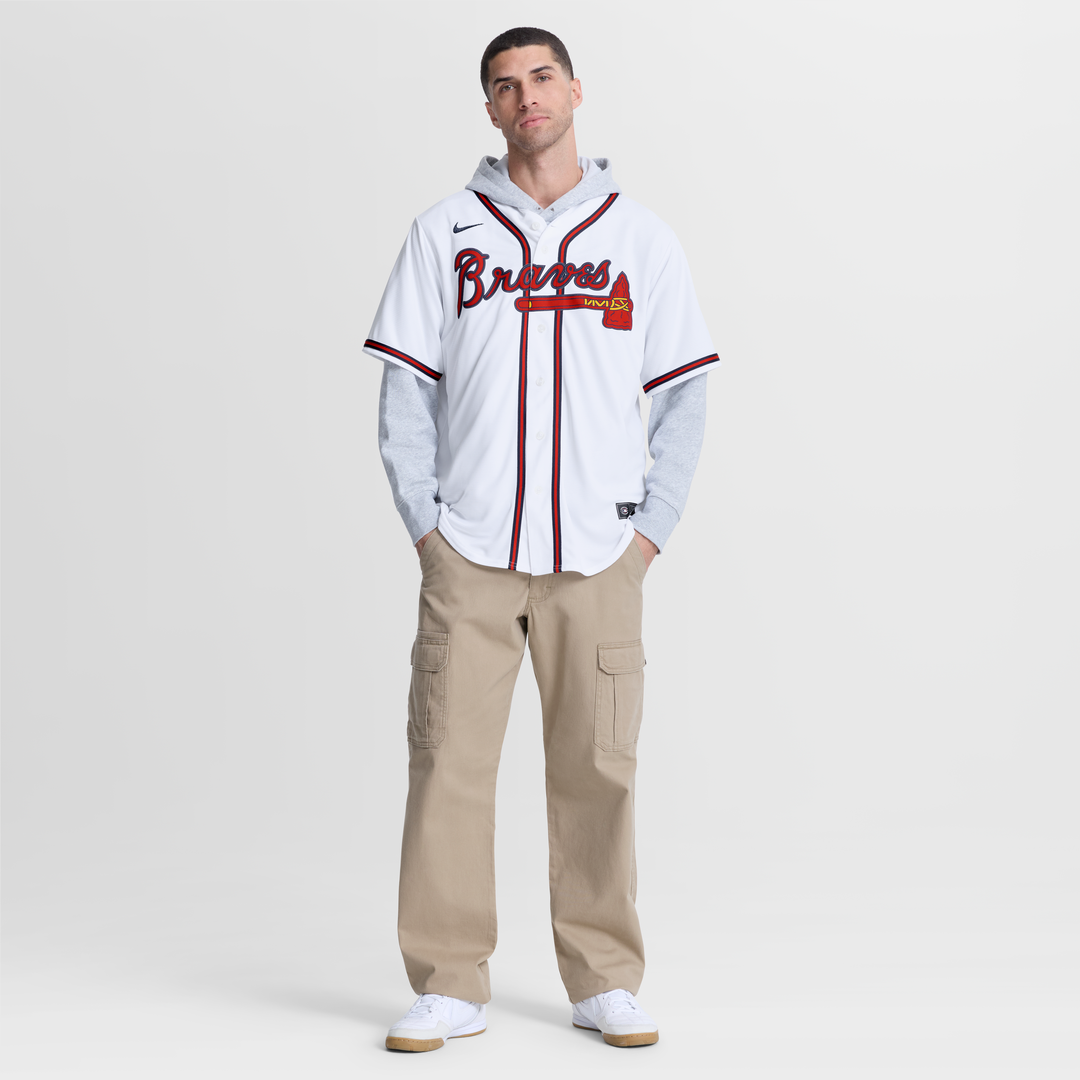 Atlanta Braves Austin Riley Nike Navy Alternate Replica Jersey product image 10, provided for visual reference and product