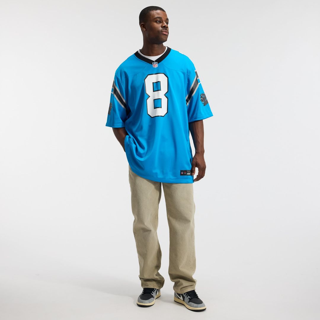 Carolina Panthers Jaycee Horn Nike Blue Alternate Game Jersey product image 4, provided for visual reference and product