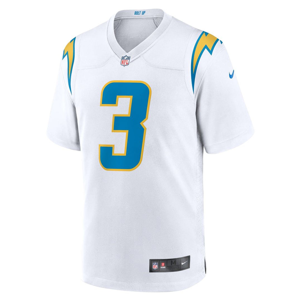 Los Angeles Chargers Derwin James Jr. Nike White Game Jersey product image 2, provided for visual reference and product