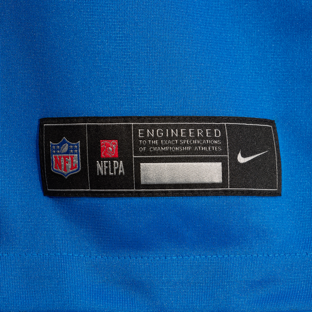 Detroit Lions Isaac TeSlaa Nike Black Alternate Game Player Jersey product image 18, provided for visual reference and