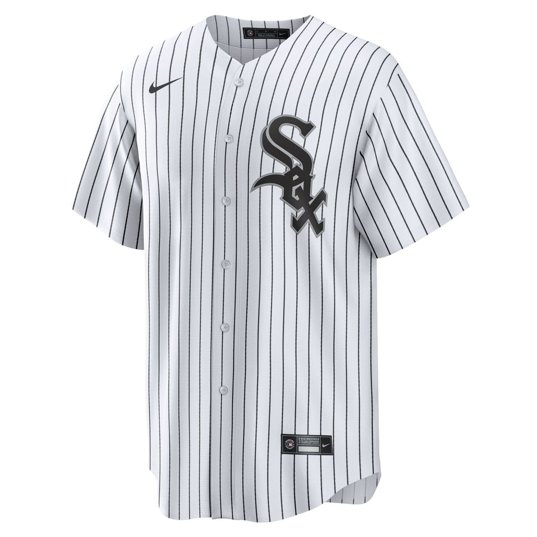 Chicago White Sox Nike White Home Blank Replica Jersey product image 2, provided for visual reference and product detail