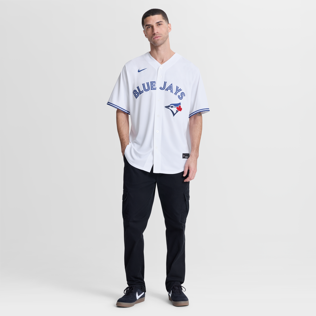 Toronto Blue Jays George Springer Nike White Home Replica Jersey product image 4, provided for visual reference and product