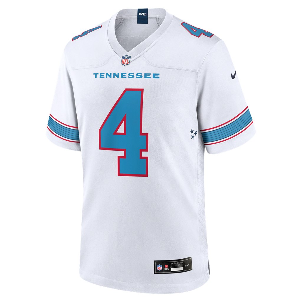 Tennessee Titans Wan'Dale Robinson Nike Light Blue Team Game Jersey product image 14, provided for visual reference and