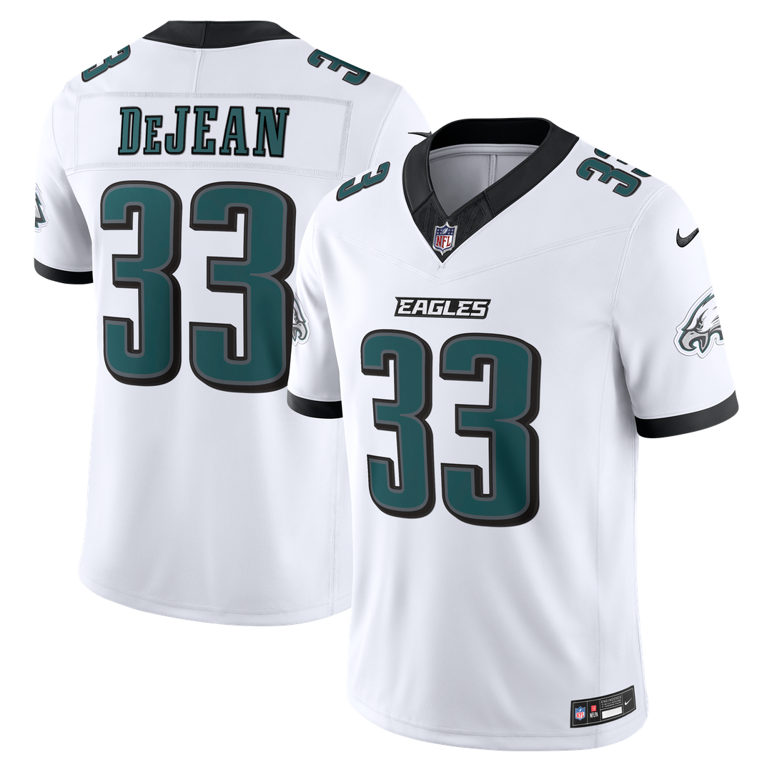 Philadelphia Eagles Cooper DeJean Nike Kelly Green Alternate Vapor F.U.S.E. Stitched Limited Jersey product image 7,