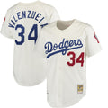 Los Angeles Dodgers Fernando Valenzuela Mitchell & Ness Gray Authentic Jersey product image 1, provided for visual reference