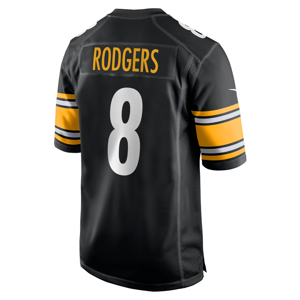 Pittsburgh Steelers Aaron Rodgers Nike White Game Jersey product image 13, provided for visual reference and product detail