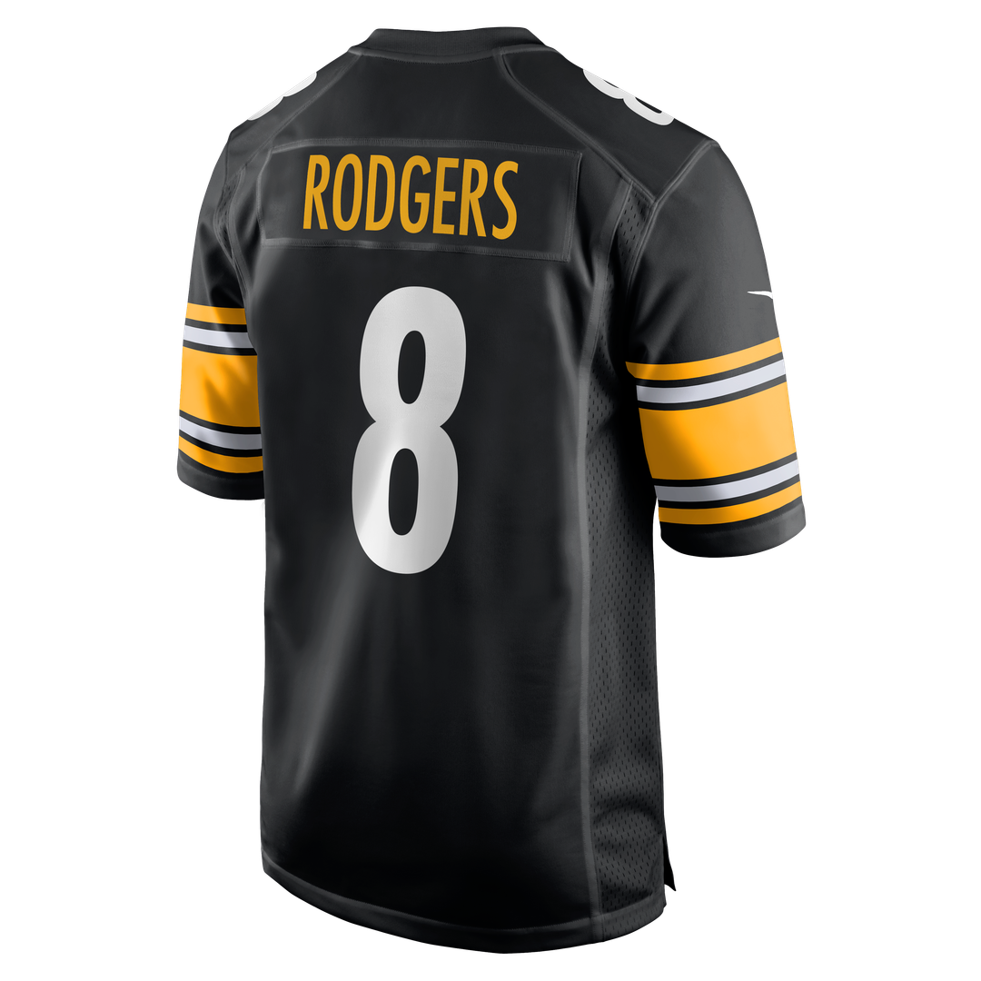 Pittsburgh Steelers Aaron Rodgers Nike White Game Jersey product image 13, provided for visual reference and product detail