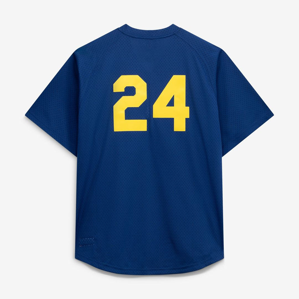 Seattle Mariners Mitchell & Ness Navy Big & Tall Cooperstown Collection Mesh Batting Practice Jersey product image 19,