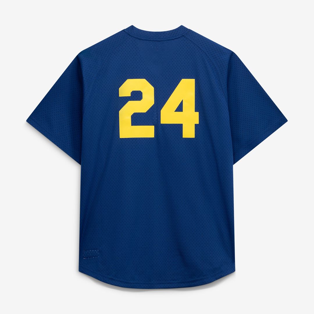 Seattle Mariners Mitchell & Ness Navy Big & Tall Cooperstown Collection Mesh Batting Practice Jersey product image 19,