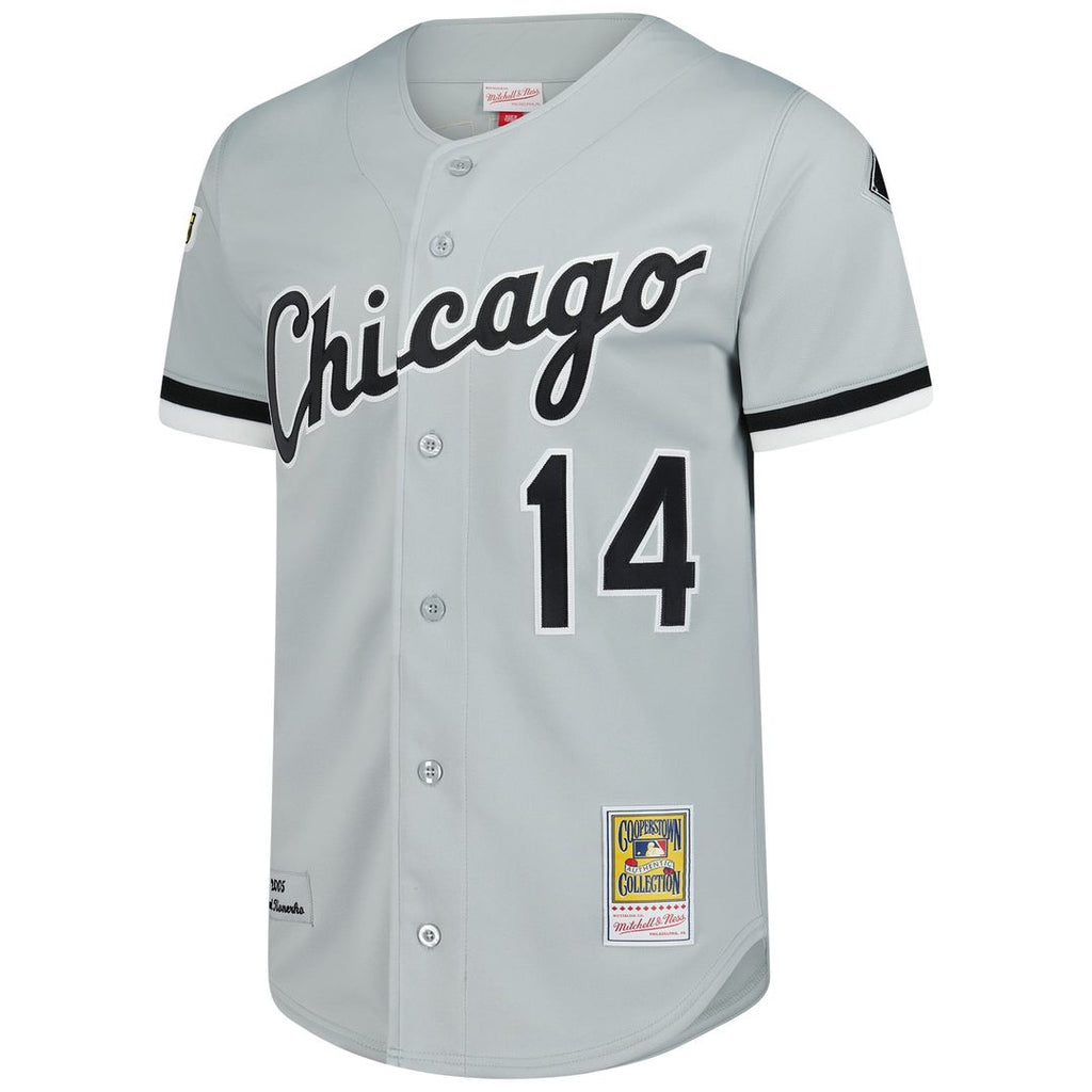 Chicago White Sox Paul Konerko Mitchell & Ness Gray 2005 Cooperstown Collection Authentic Jersey product image 2, provided