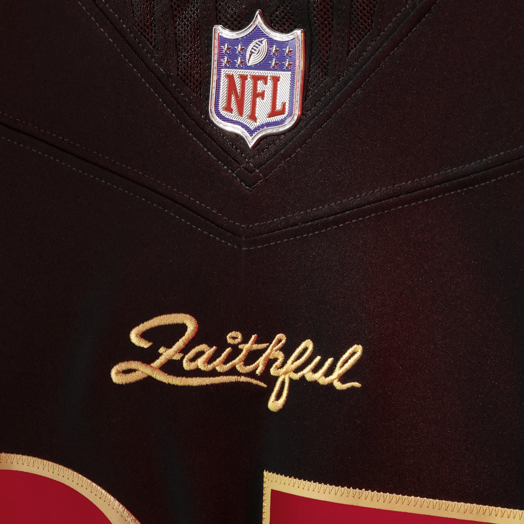 San Francisco 49ers Brock Purdy Nike Black Rivalries Collection Stitched Limited Jersey product image 11, provided for
