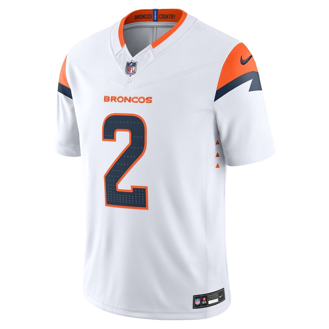 Denver Broncos Pat Surtain II Nike Navy Alternate Vapor F.U.S.E. Stitched Limited Jersey product image 22, provided for
