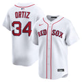 Boston Red Sox David Ortiz Nike White Home Limited Jersey product image 1, provided for visual reference and product detail