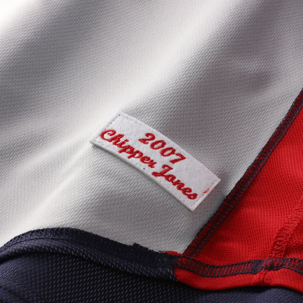 Atlanta Braves Chipper Jones Mitchell & Ness Navy Authentic Batting Practice Jersey product image 6, provided for visual