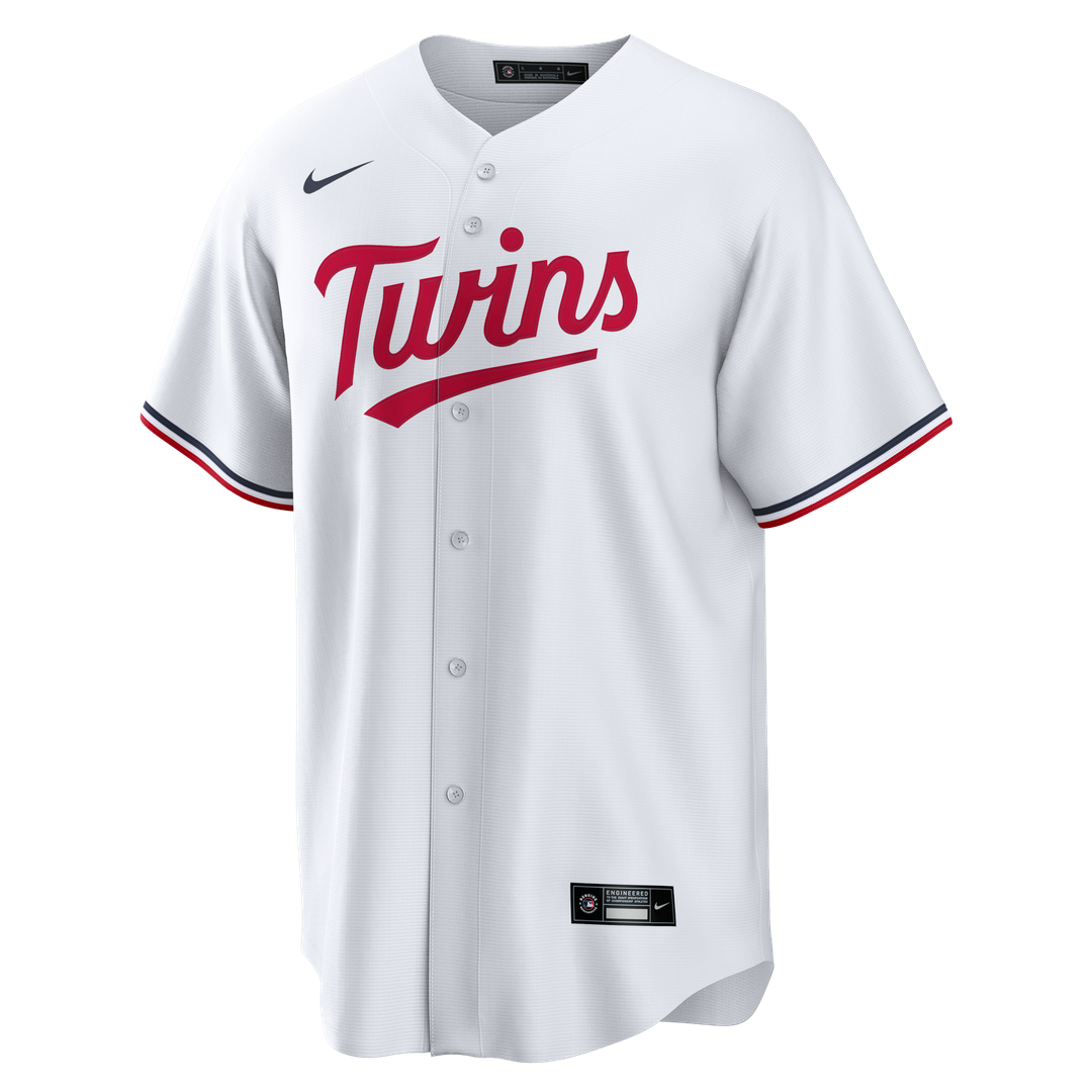 Minnesota Twins Joe Mauer Nike White Home Retired Player Replica Jersey product image 2, provided for visual reference and