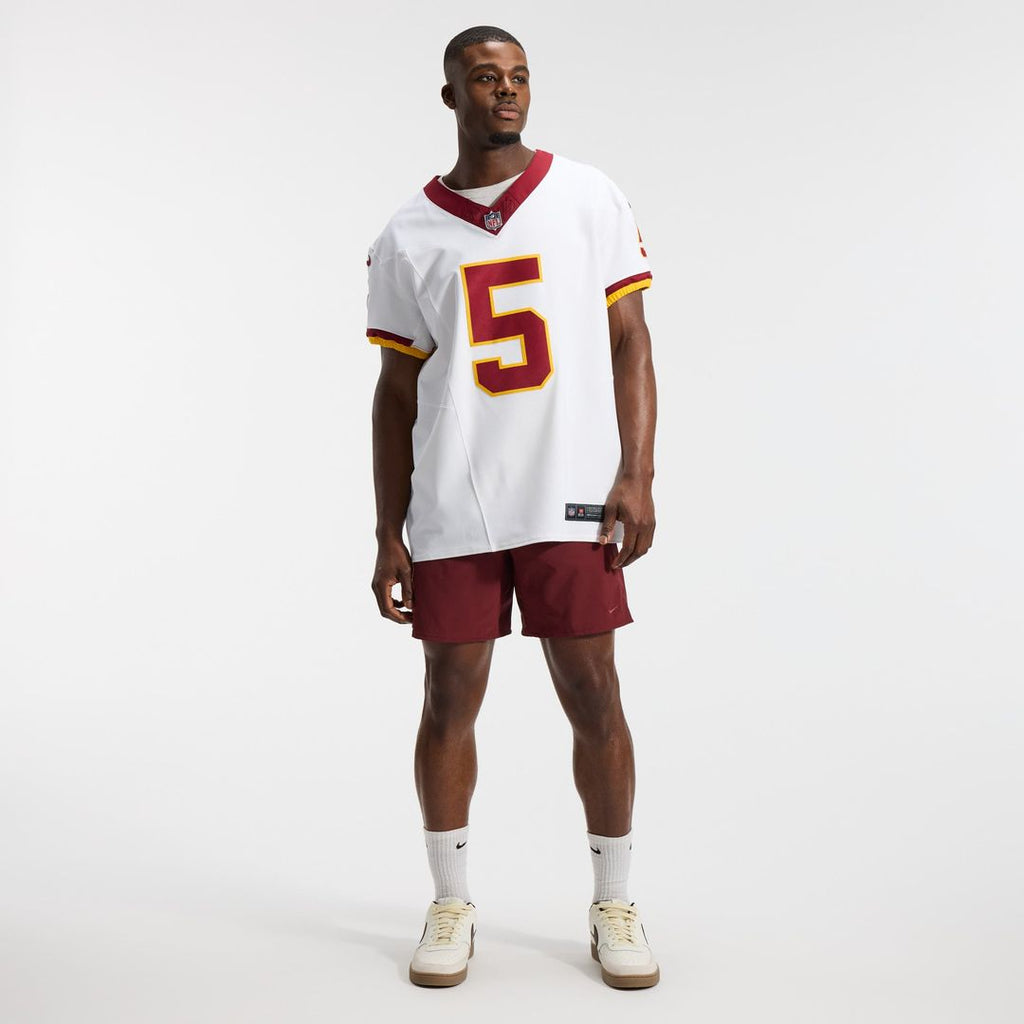Washington Commanders Jayden Daniels Nike White Alternate 2 Super Bowl Era Vapor F.U.S.E. Elite Jersey product image 4,