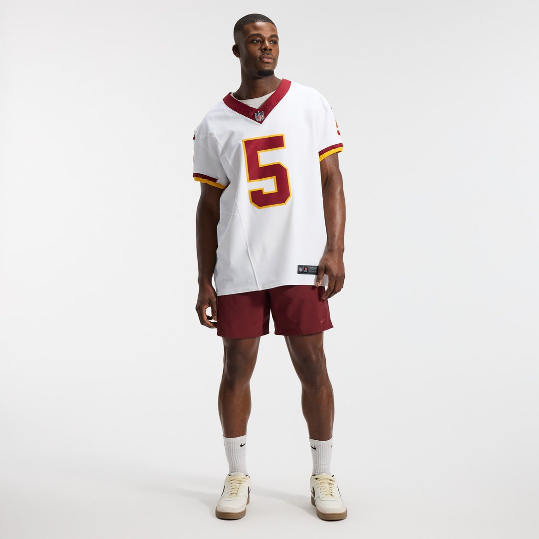 Washington Commanders Jayden Daniels Nike White Alternate 2 Super Bowl Era Vapor F.U.S.E. Elite Jersey product image 4,