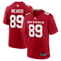 Arizona Cardinals Xavier Weaver Nike Cardinal Team Game Jersey product image 1, provided for visual reference and product