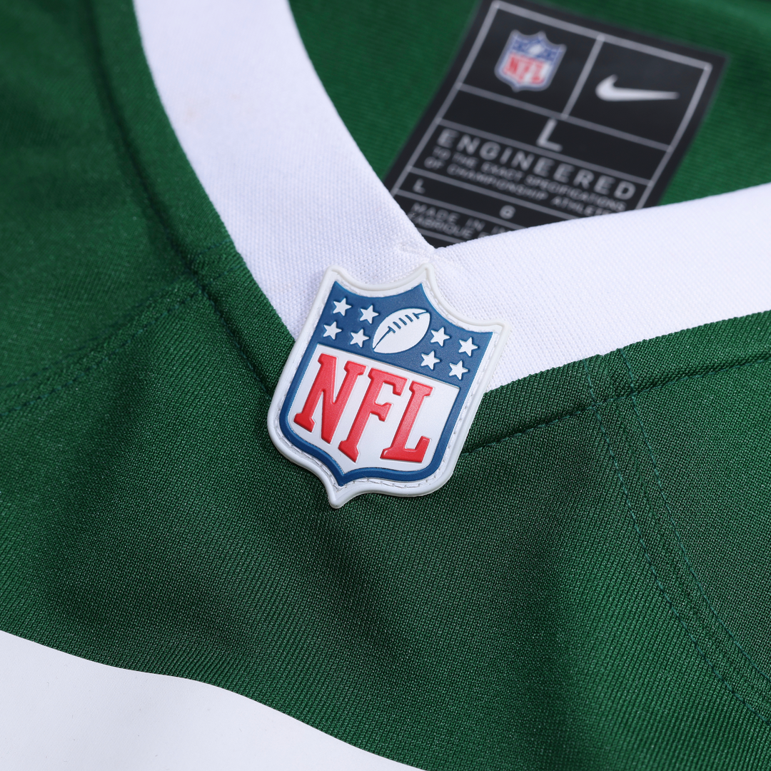 New York Jets David Bailey Nike Green Team Game Jersey product image 4, provided for visual reference and product detail