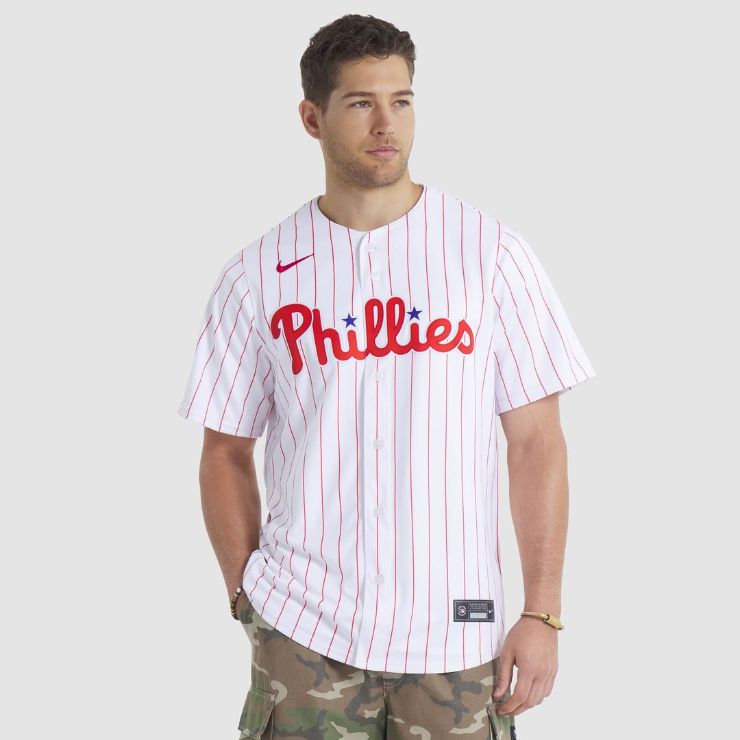 Philadelphia Phillies Bryce Harper Nike Gray Road Limited Player Jersey product image 10, provided for visual reference and