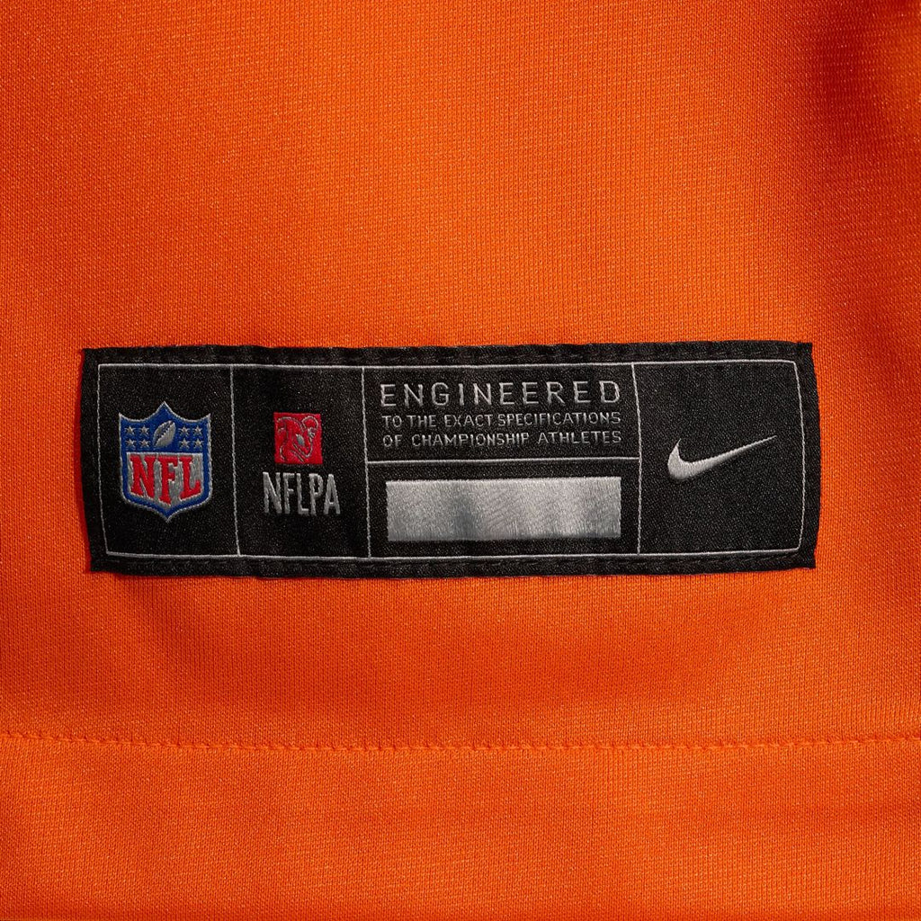Denver Broncos Alex Forsyth Nike Orange Team Game Jersey product image 6, provided for visual reference and product detail