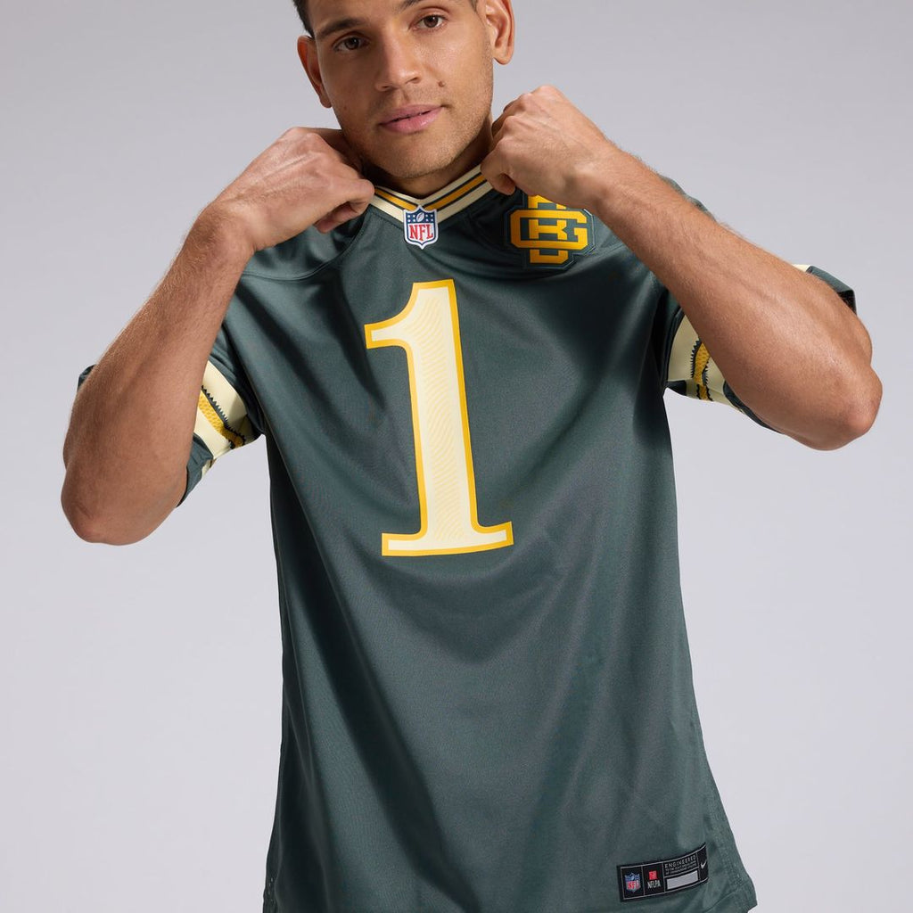 Green Bay Packers Micah Parsons Nike Green 2026 Rivalries Collection Game Jersey product image 9, provided for visual