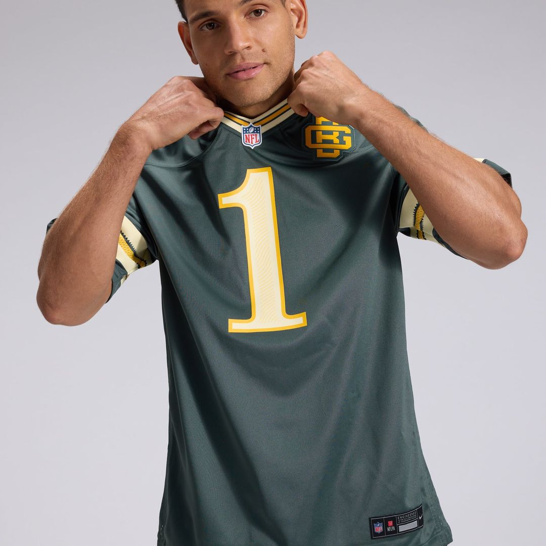 Green Bay Packers Micah Parsons Nike Green 2026 Rivalries Collection Game Jersey product image 9, provided for visual