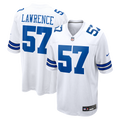 Dallas Cowboys Malachi Lawrence Nike White Game Jersey product image 1, provided for visual reference and product detail