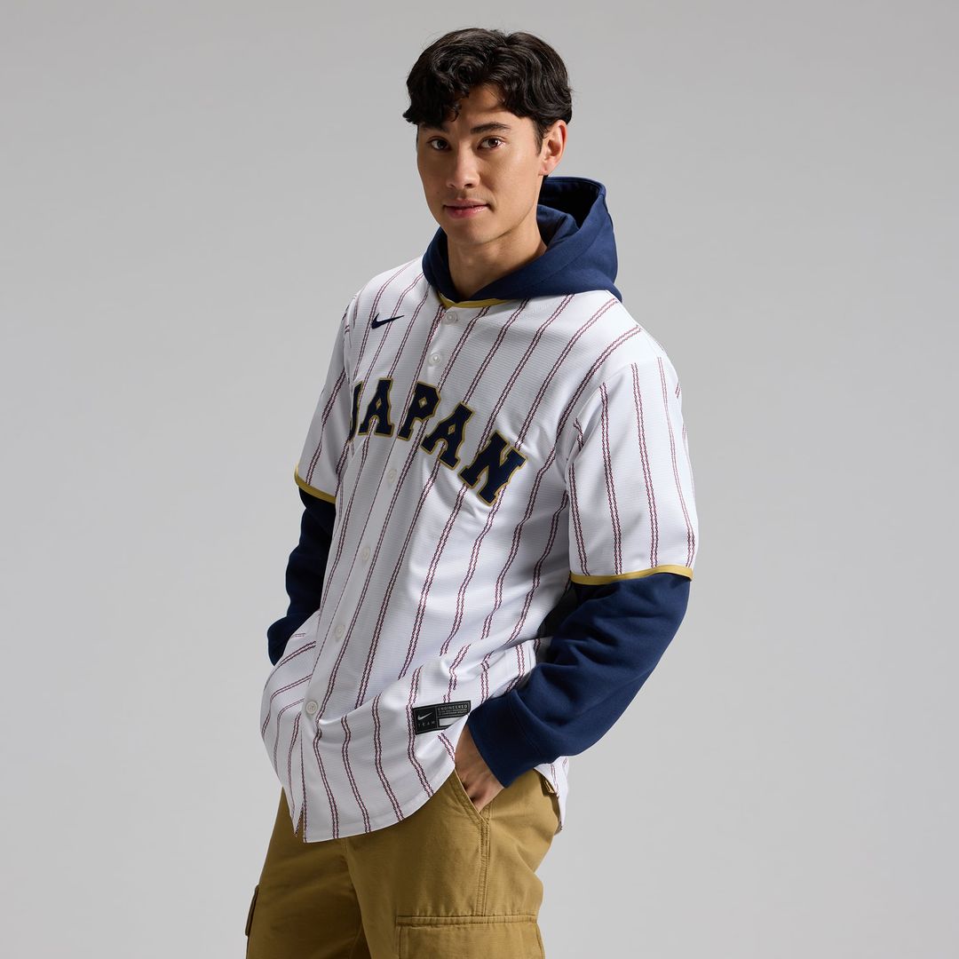 Japan Baseball Yoshinobu Yamamoto Nike White 2026 World Baseball Classic Home Stadium Jersey product image 6, provided for